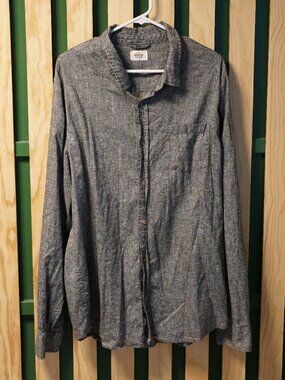 Marine Layer Grey Chambray Shirt